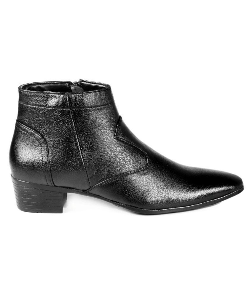 greta black chelsea boots