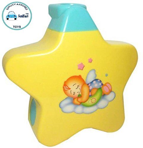 Funblast New Born Toy Little Angel Baby Sleep Star Projector With Star Light Show And Music For Kids