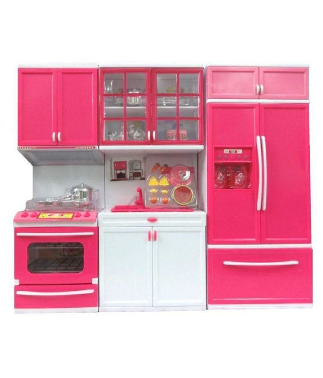 barbie kitchen set real