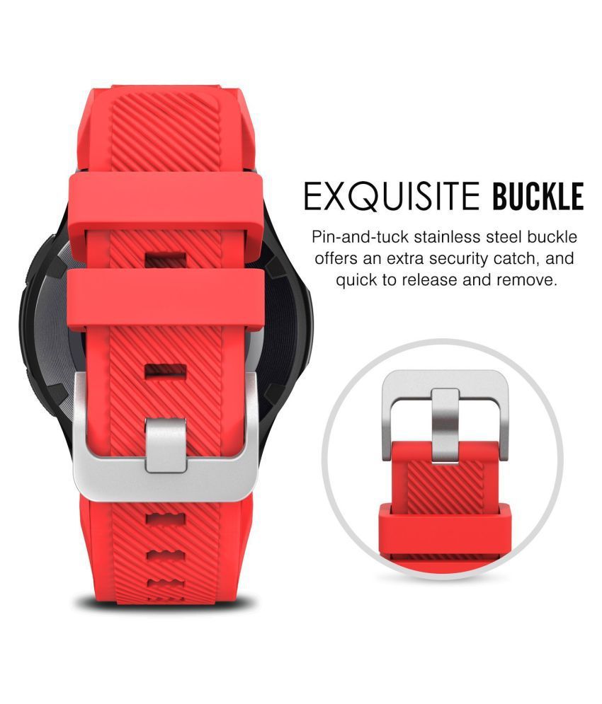 ACUTAS Silicone Rubber Sport Watch Band Strap For Samsung  