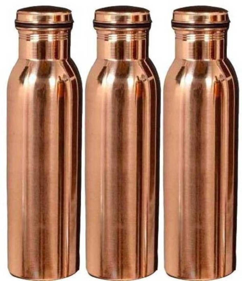     			ZCI Brown 1000 ml Water Bottle Set of 3