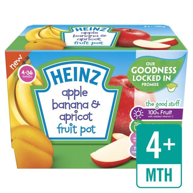 heinz baby fruit pots