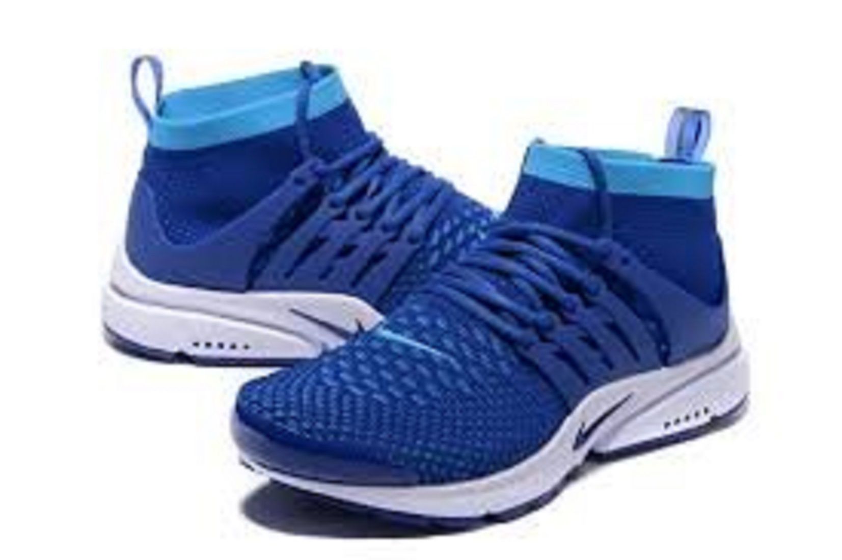 nike presto blue running shoes