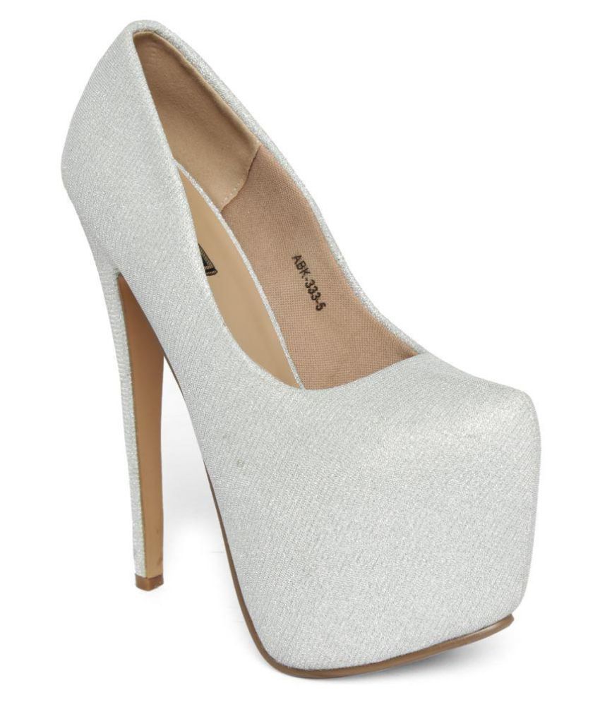 silver stilettos online india
