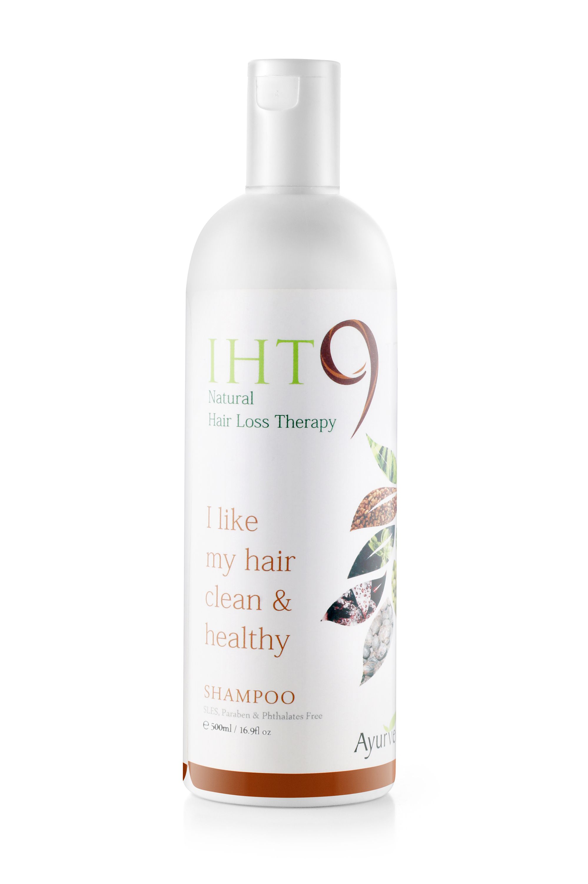     			Lass Naturals IHT9 Hairfall Control Ayurvedic Shampoo Advance Hair Repair Shampoo Shampoo 500 g