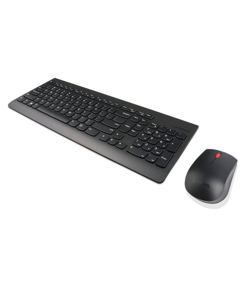     			Lenovo 510 Black Wireless Keyboard Mouse Combo