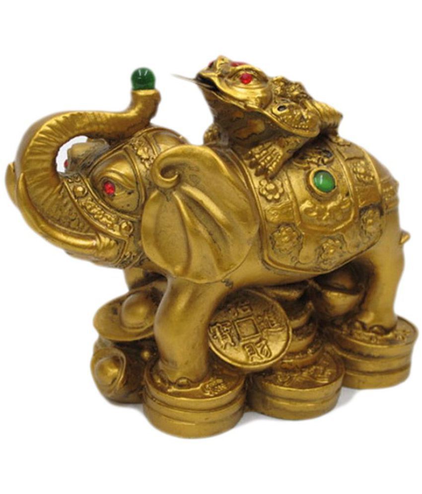     			Ganpati Creation  Money Frog On Elephant