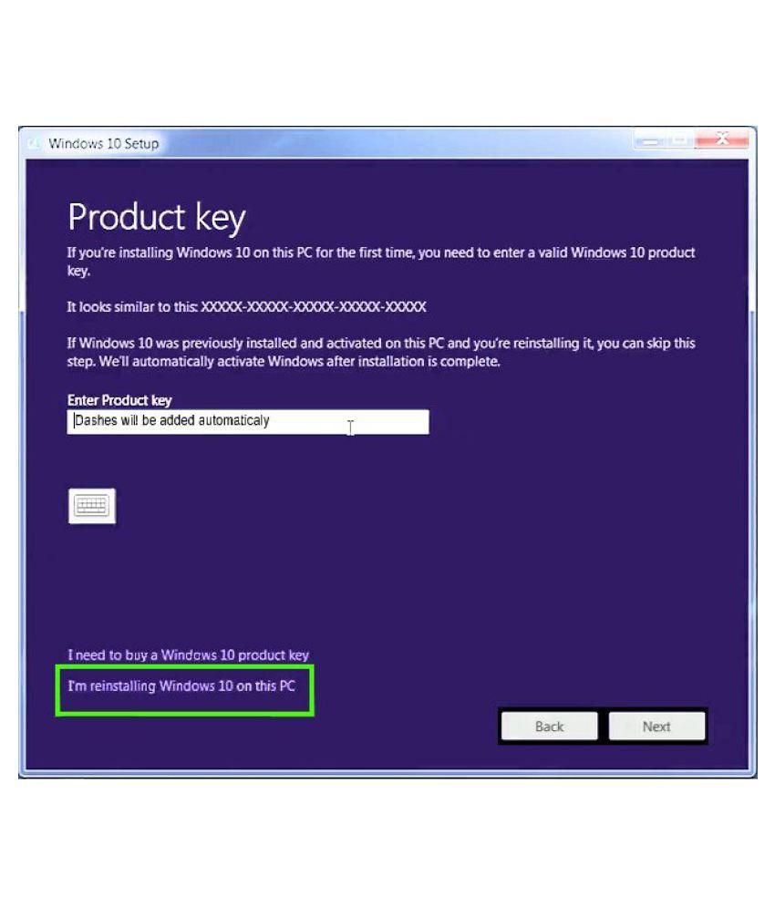 windows 10 pro product 64 key 2016