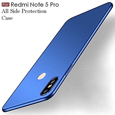 Xiaomi Redmi Note 5 Pro Plain Hard Sleek Matte Case ...