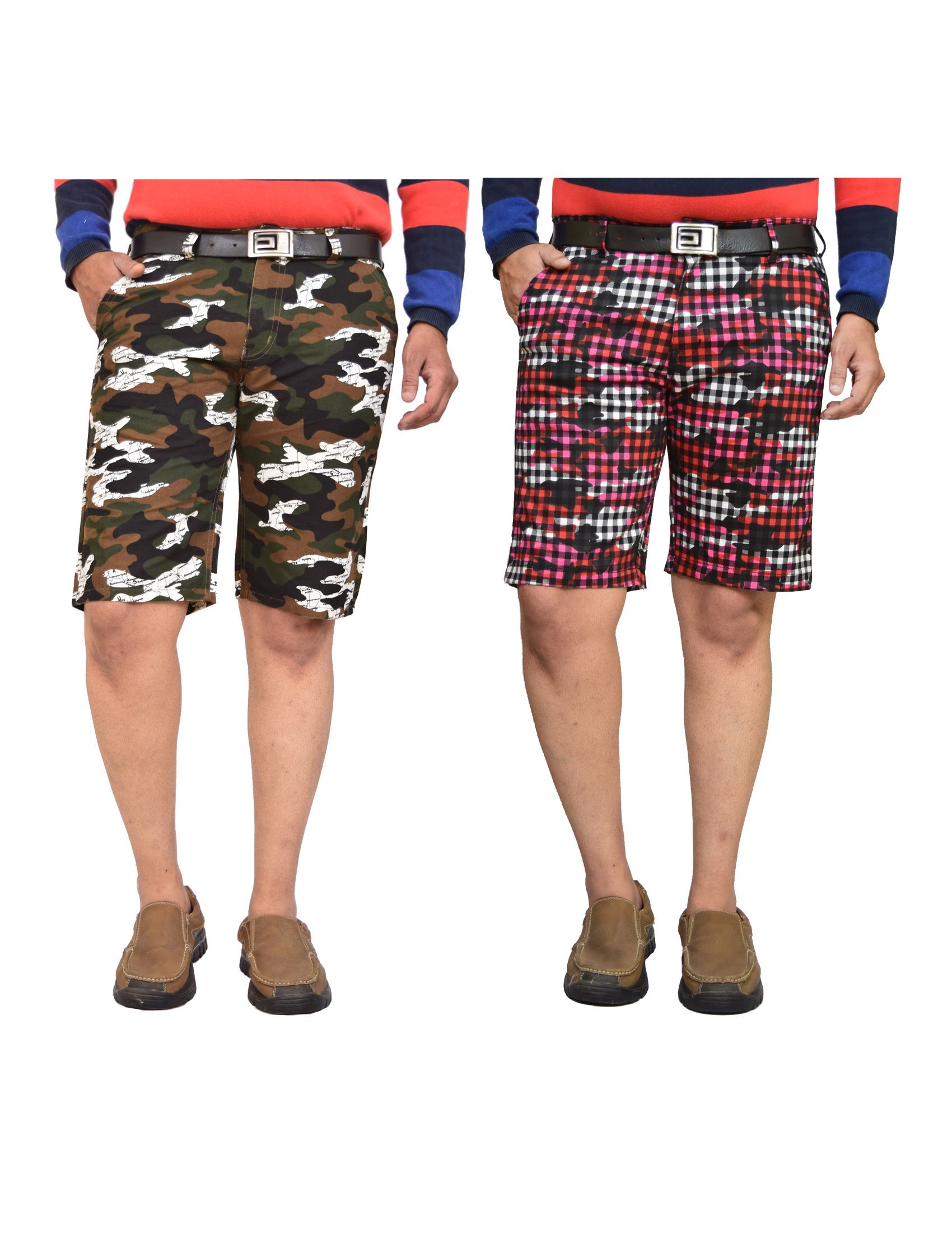     			American Noti Multi Shorts 2 shorts