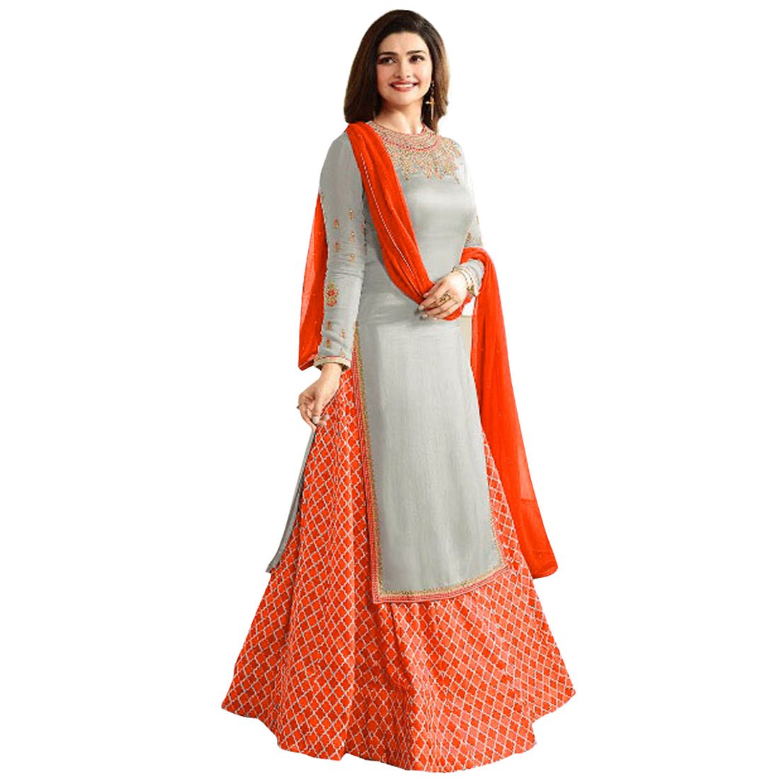 snapdeal indo western dress