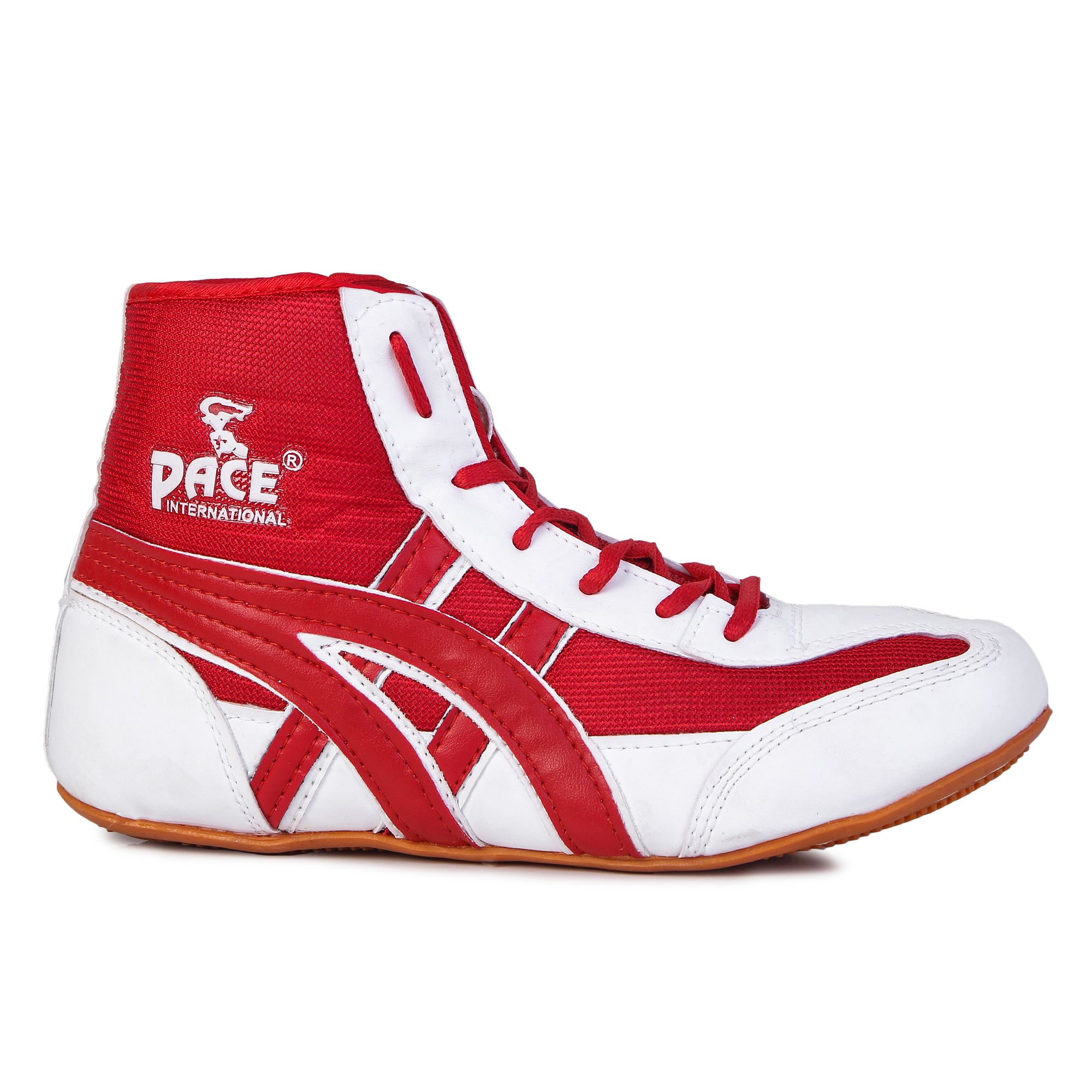 Pace International Kabaddi Shoes Red Indoor Court Shoes - Buy Pace ...