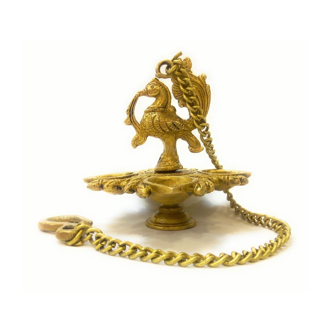 Kartique Brass Hanging Diya - Pack Of 1: Buy Kartique Brass Hanging ...