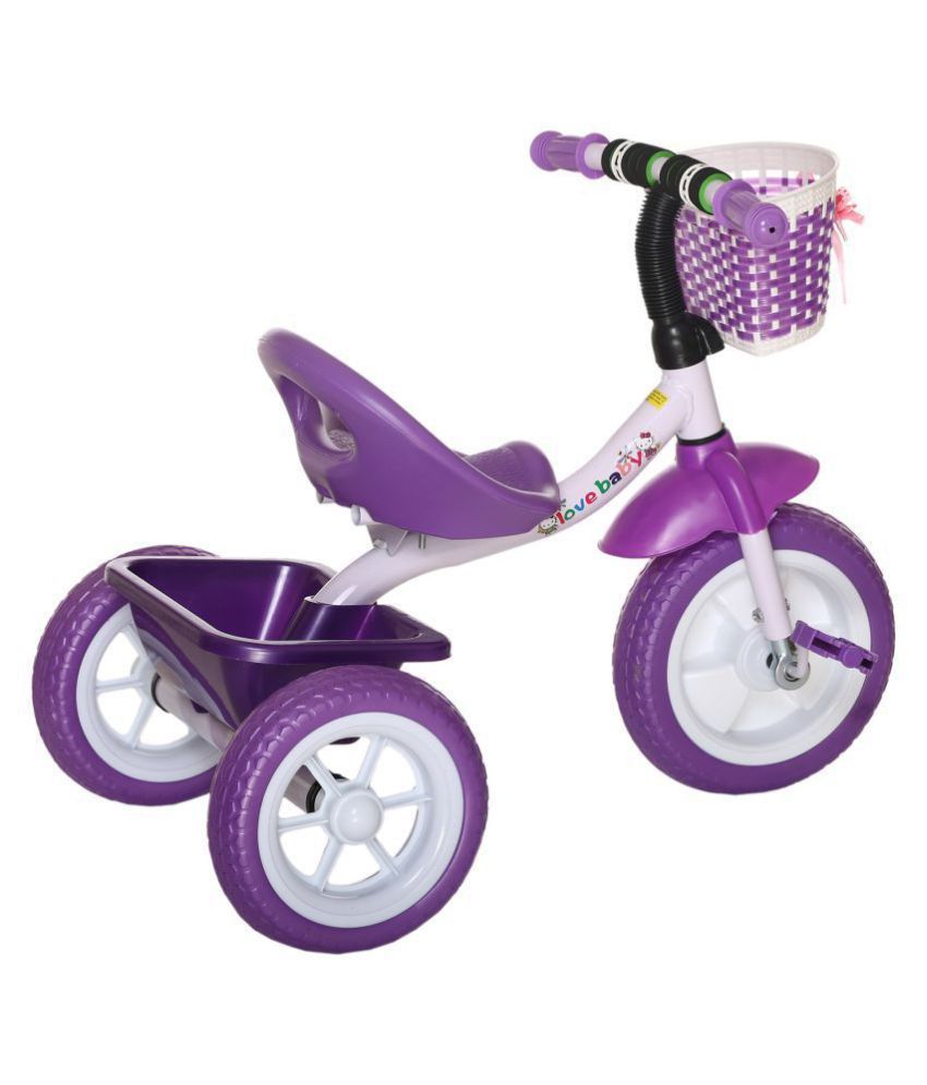 purple tricycle