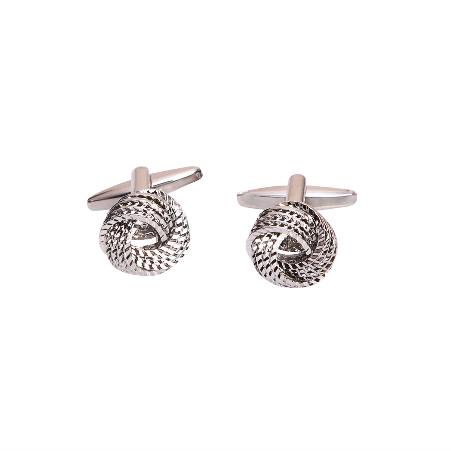 Chokore Knot Silver Cufflinks For Men Buy Online at Low Price in India