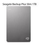 Seagate Backup Plus Slim 1TB Portable External Hard Drive & Mobile Device Backup (Silver)