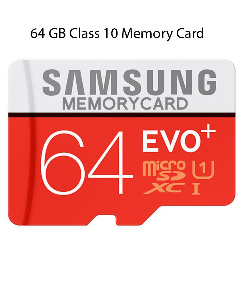     			Samsung memory card 64 GB Class 10 Memory Card