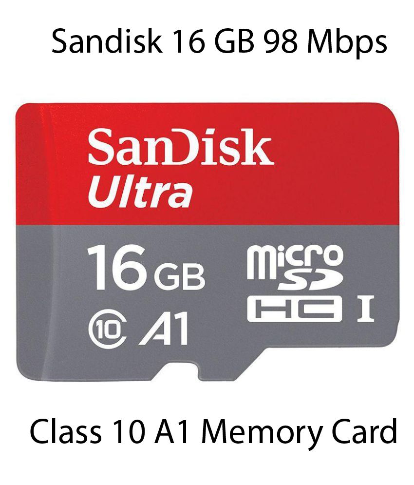 Sandisk 16 GB Class 10 Memory Card