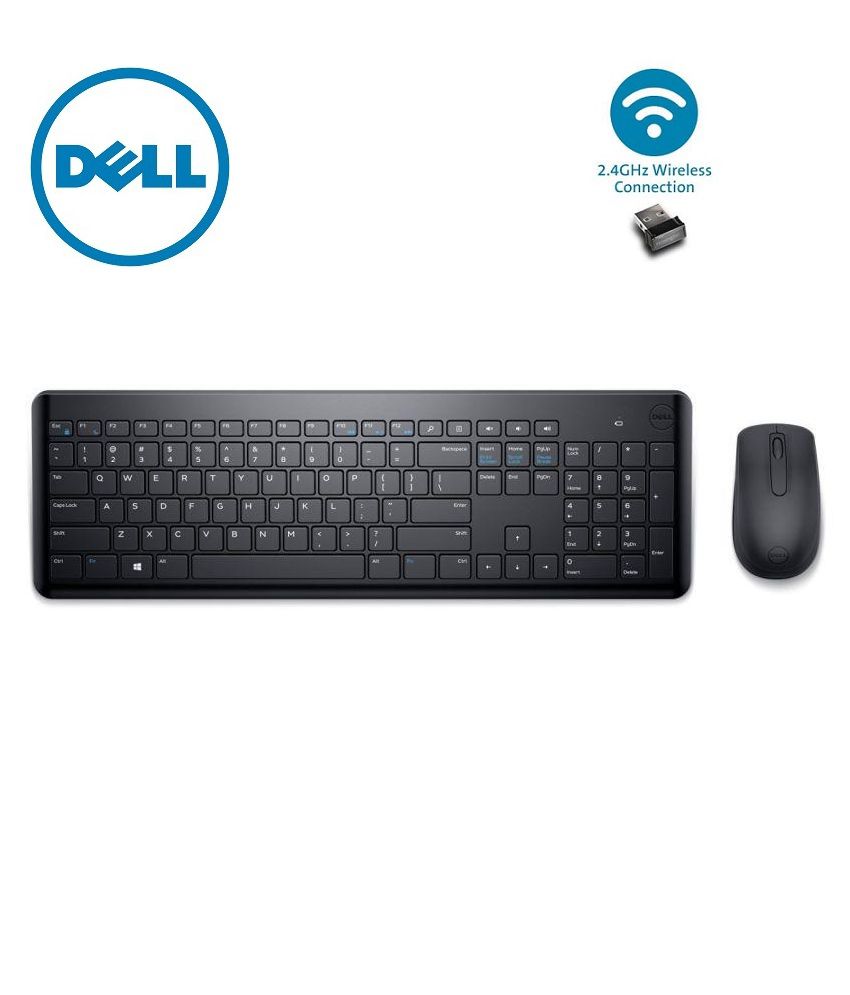     			Dell KM117 Black Wireless Keyboard Mouse Combo