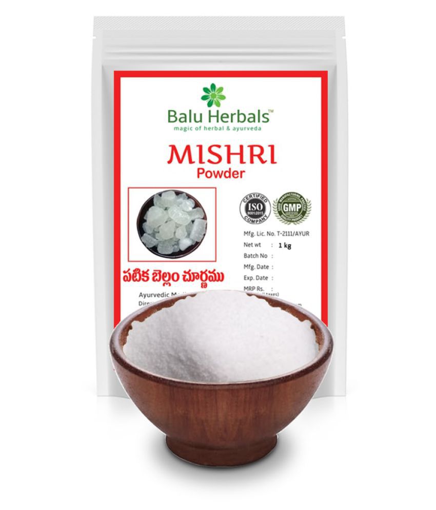     			Balu Herbals Misri (Pattikabellam) Powder 1KG Powder 1000 gm
