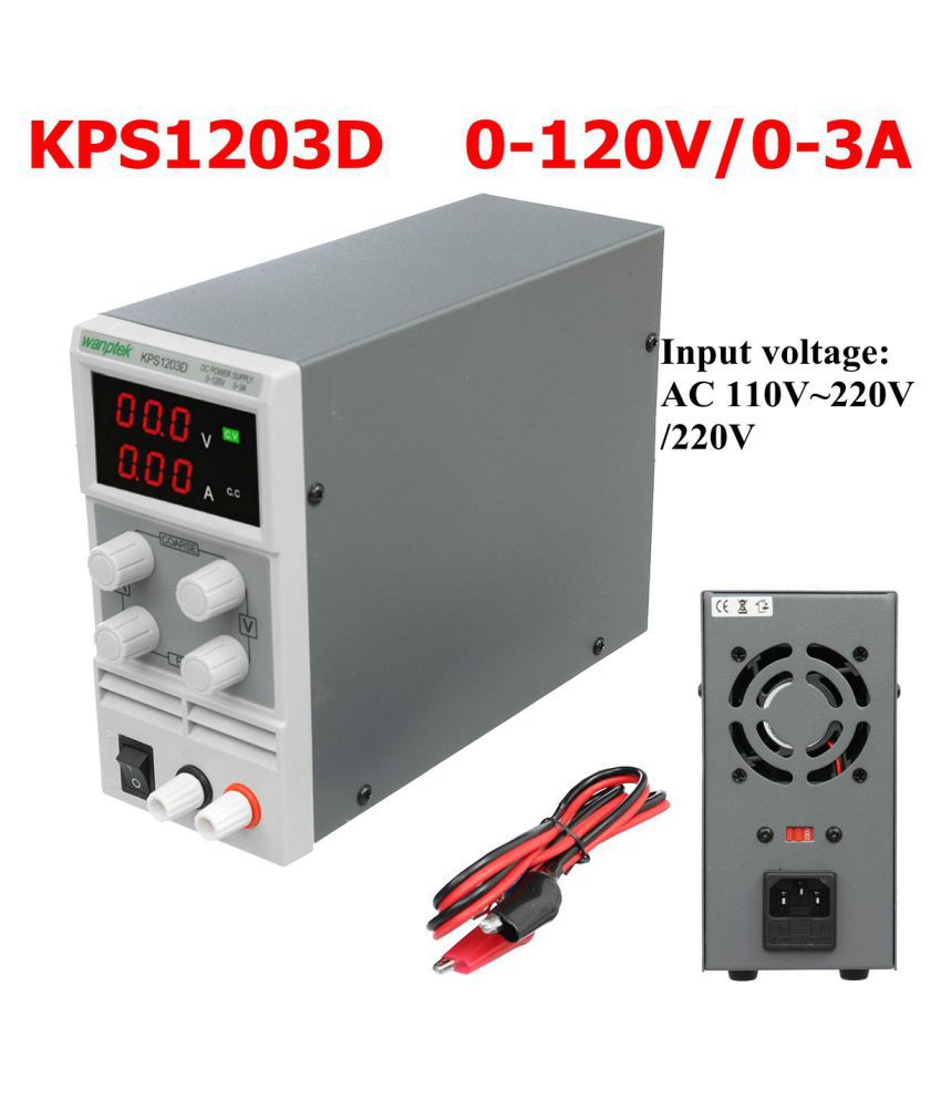 KPS1203D Adjustable Mini Switch DC Power Supply Output 0-120V 0-3A AC110-220V 