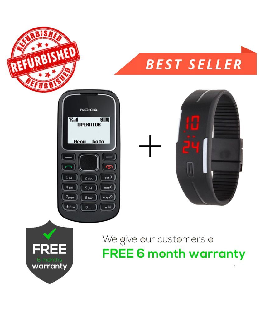 Camolinz Nokia 1280 Get Digital Watch Black Feature Phone Online At Low Prices Snapdeal India