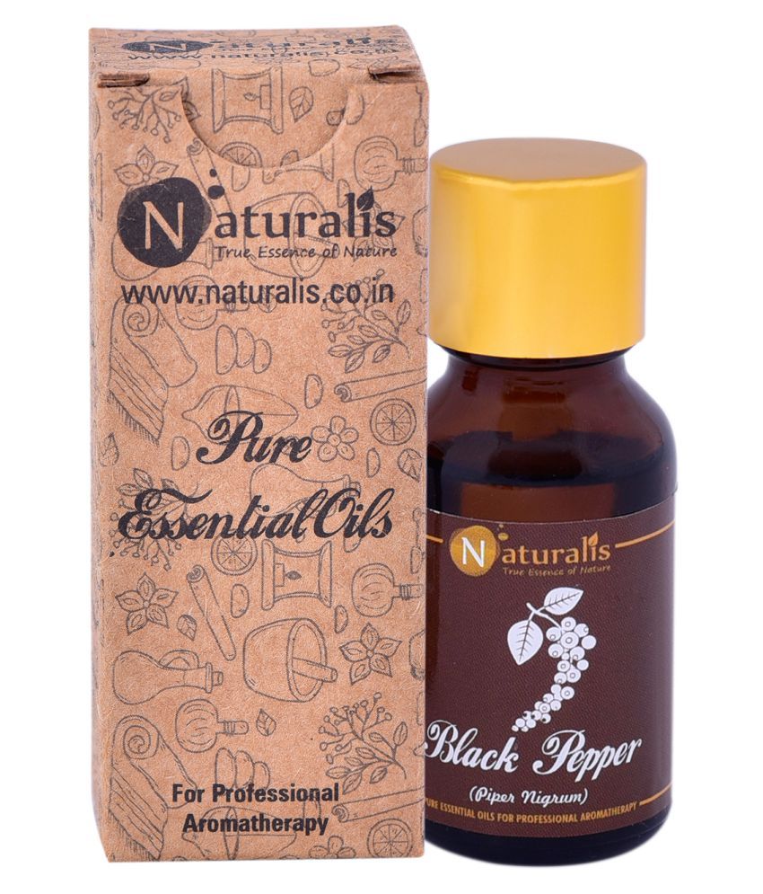 NATURALIS Pure Black Pepper Essential Oil 15 mL Buy NATURALIS Pure