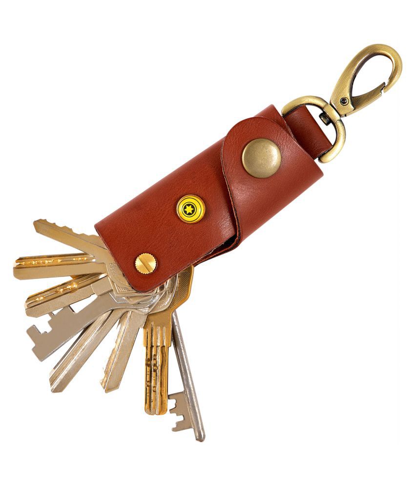 smart compact key holder keychain
