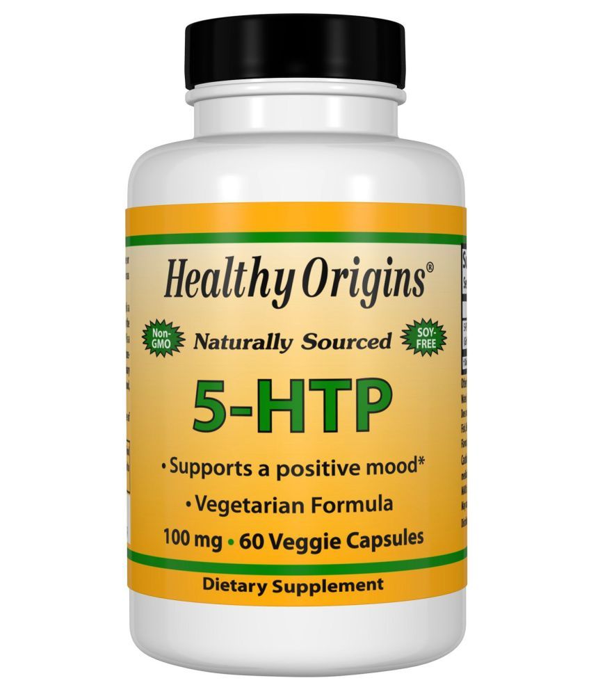 Healthy Origins 5HTP, 100 mg, 60 Veggie Caps 60 no.s Multivitamins