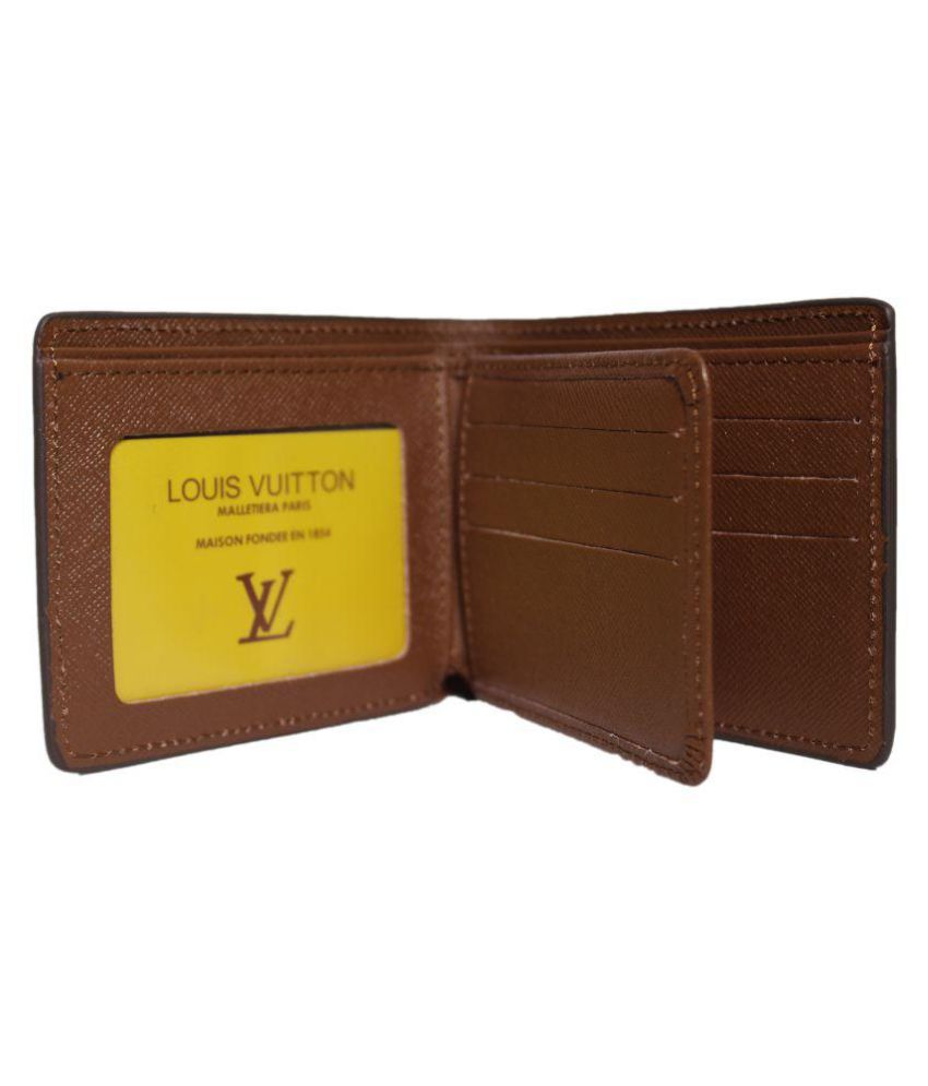 Louis Vuitton Leather Tan Casual Regular Wallet: Buy Online at Low Price in India - Snapdeal
