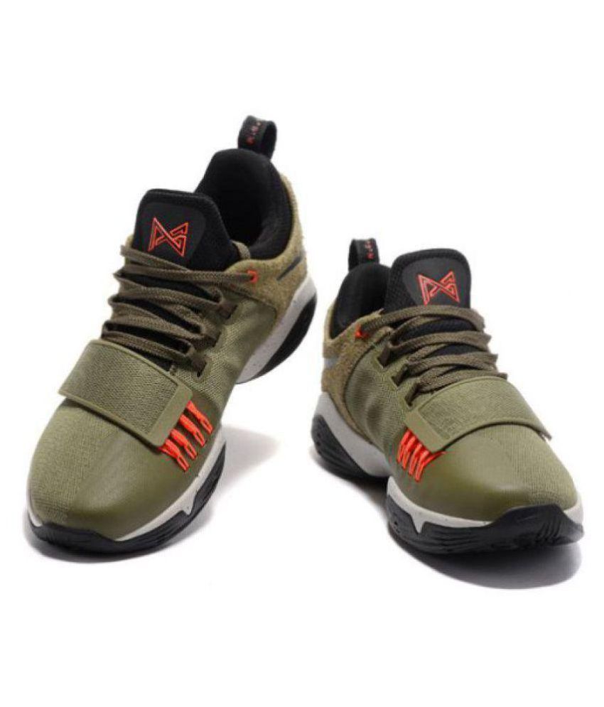 green paul george shoes