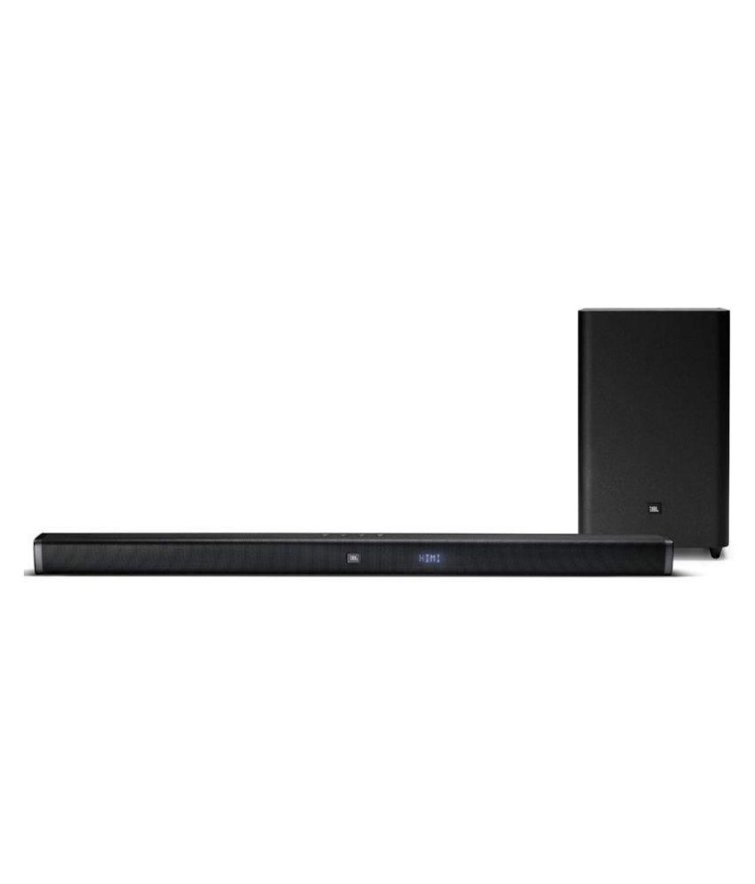 JBL 2.1 Sound Bar with Wireless Subwoofer (Black) Bluetooth Speaker