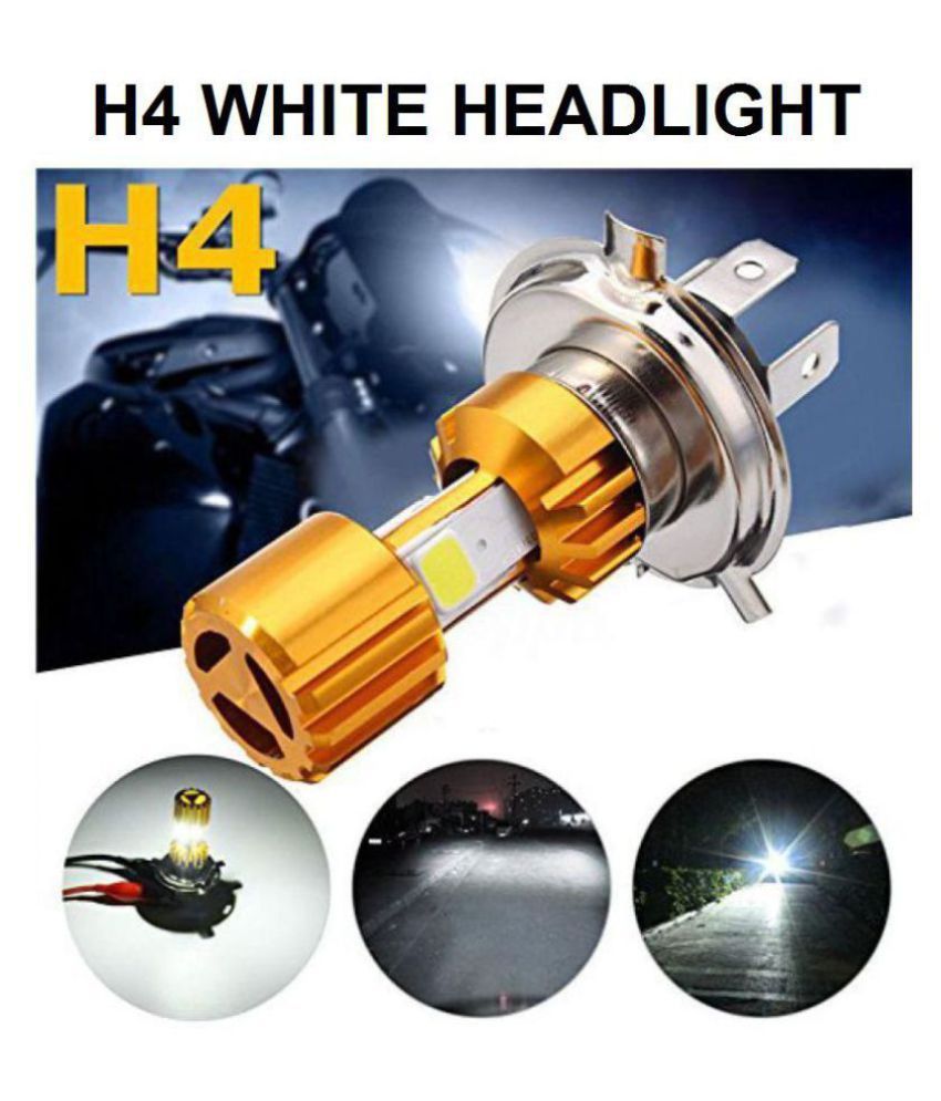 Bike Motorcycle Hi/Lo Beam H4 LED Headlight Bulb for All Bikes Buy