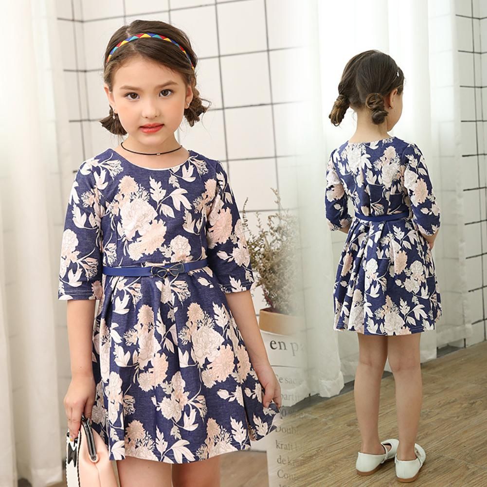 Floral print dress for baby girl Clearance