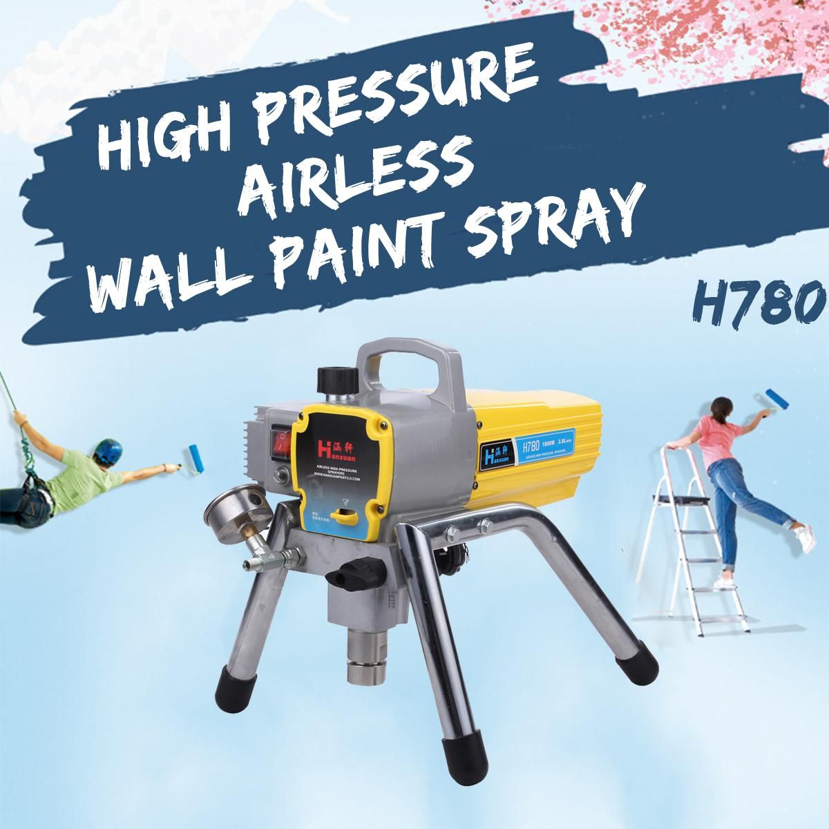 Buy High Pressure Airless Spraying Machine H780 Paint Spraying G