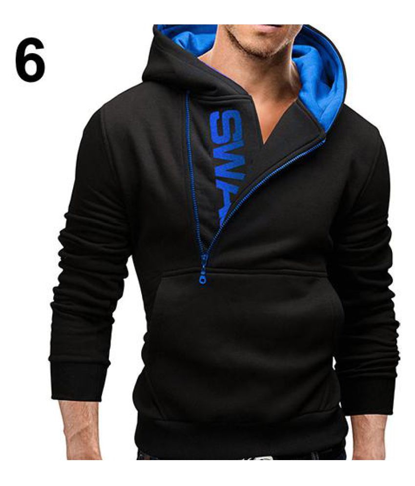 Men Fashion Long Sleeve Hooded 