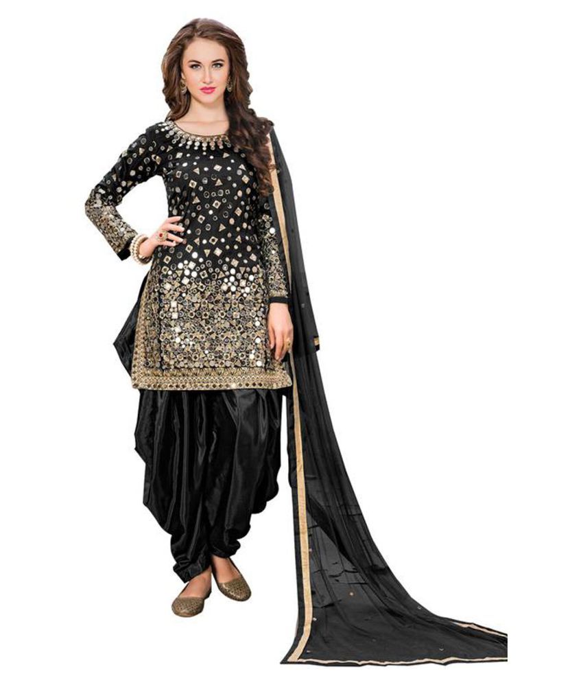 Sasimo Blue Bangalore Silk Dress Material Buy Sasimo