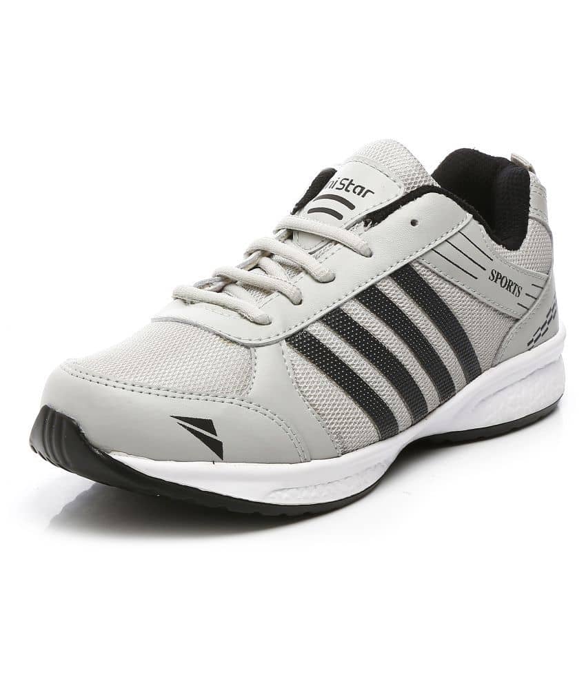UniStar Men Walking Nepal Running Shoes Gray: Buy Online ...