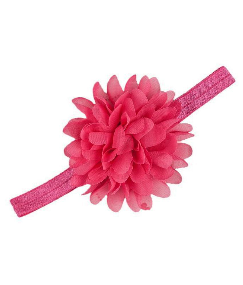 Cloth Baby Flower Headband Beautiful Lovely Elastic Hair Band Headdress:  Buy Online at Low Price in India - Snapdeal