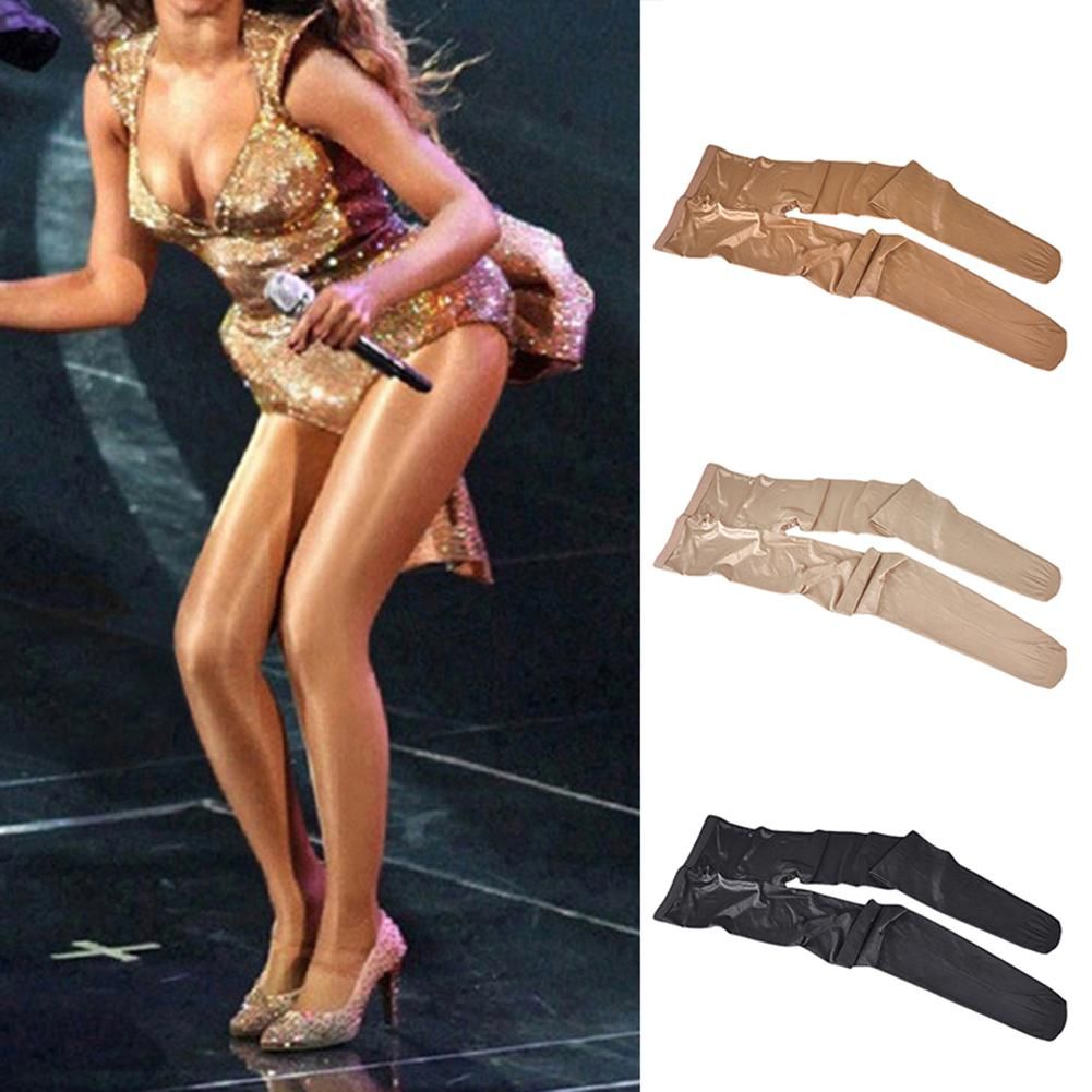 Women Fashion Glossy Pantyhose Night 