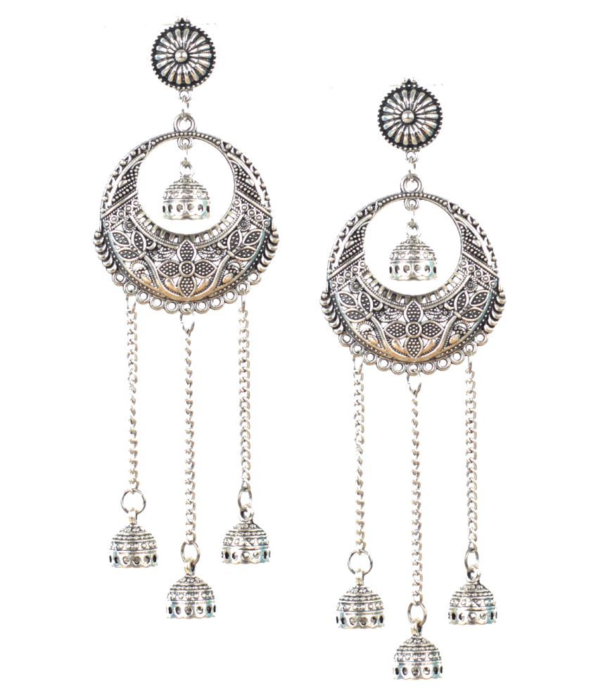 Stunning German Silver Earrings Online In India Stunning German Silver Earrings Online In India