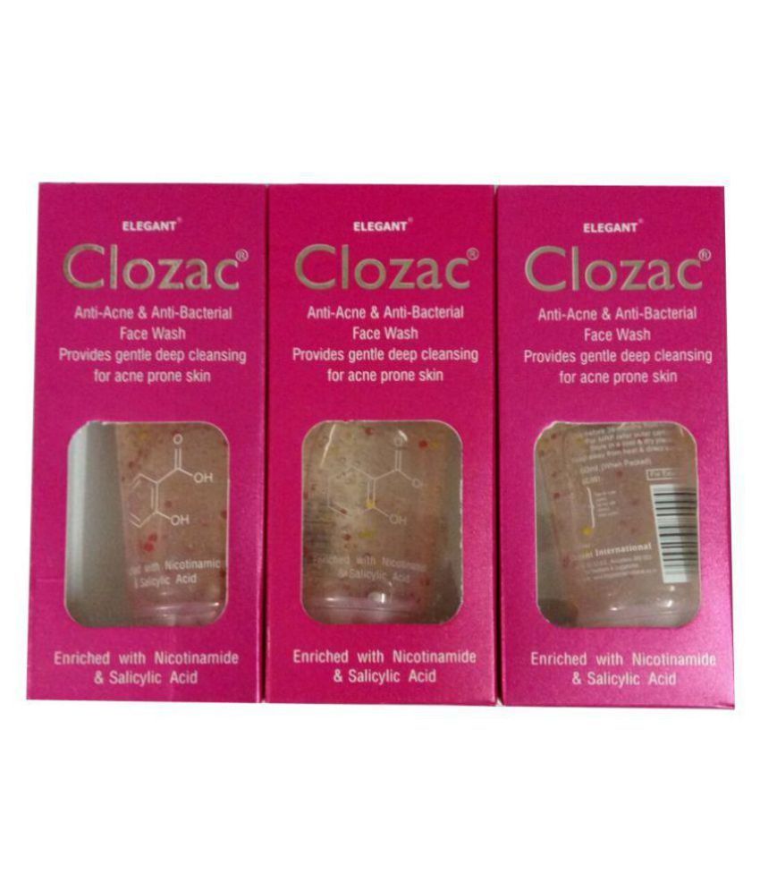 clozac face wash price