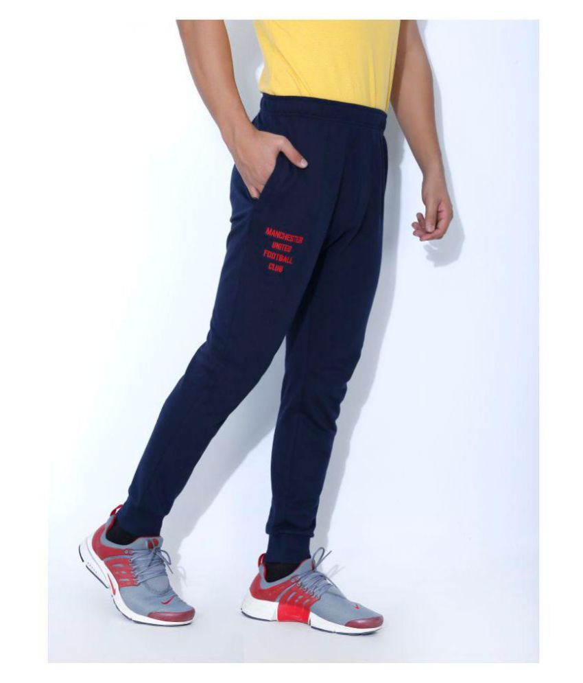 Adidas Navy Manchester United Fleece Track pants - Buy Adidas Navy ...