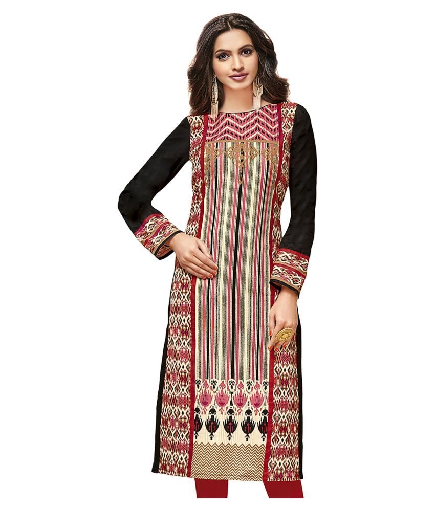     			Jevi Prints Multicoloured Cotton Straight Kurti