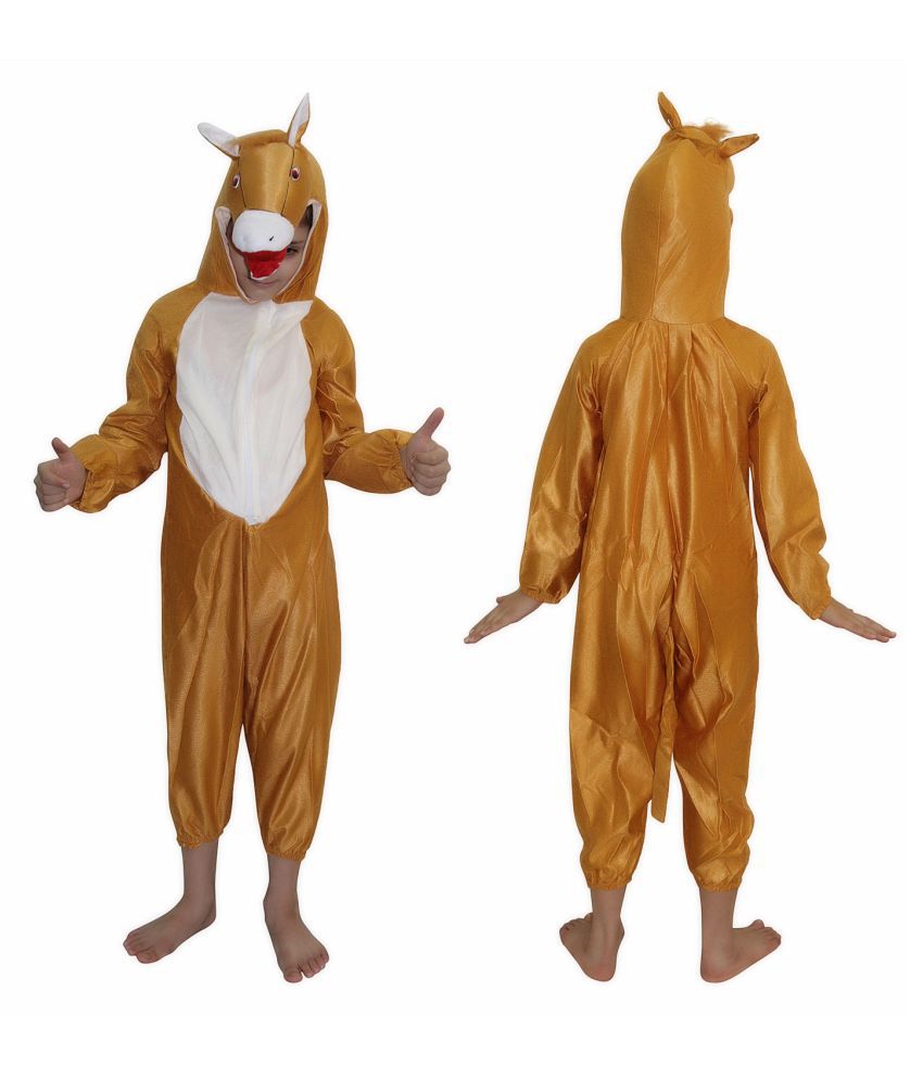     			Kaku Fancy Dresses Horse Farm Animal Costume For Kids School Annual function/Theme Party/Competition/Stage Shows Dress