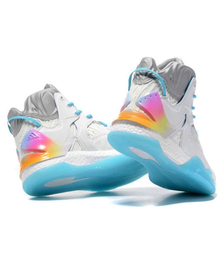 derrick rose shoes white