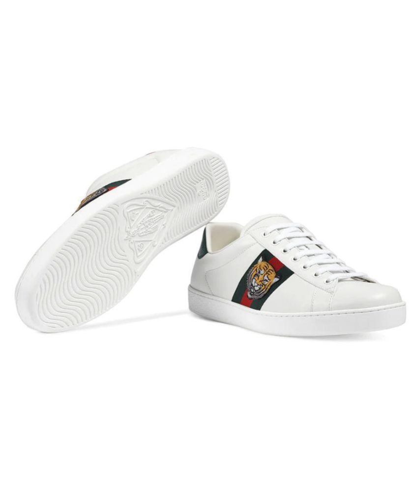 gucci white shoes price