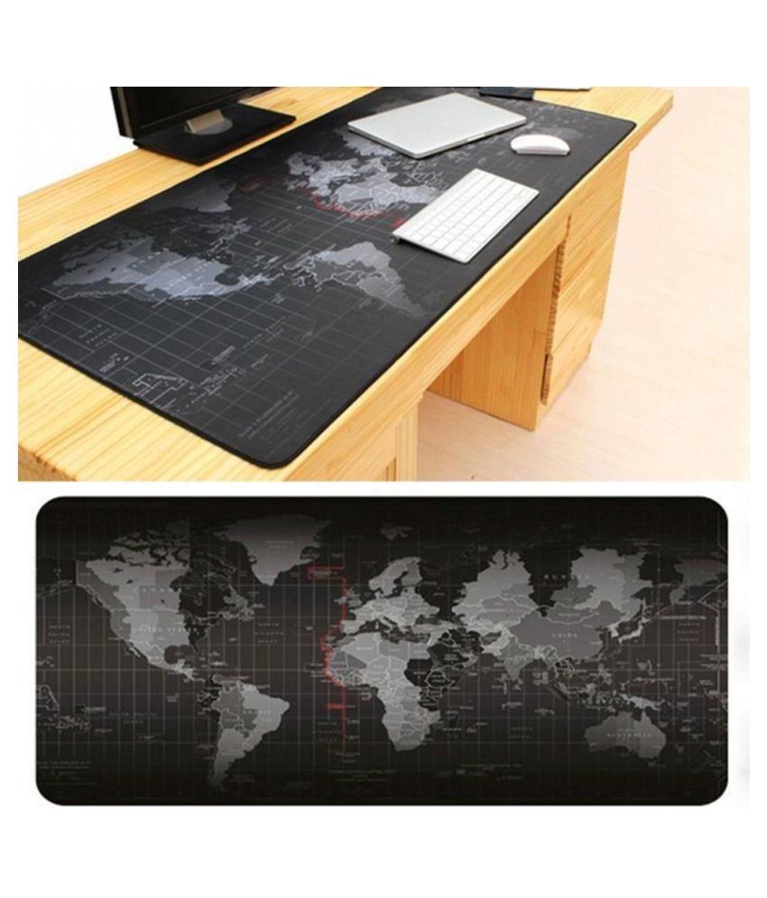 Large Size Old World Map Mouse Pad Notebook Computer Mousepad