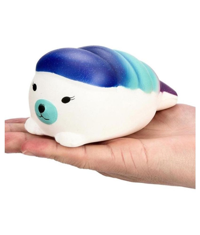 squishy seal plush