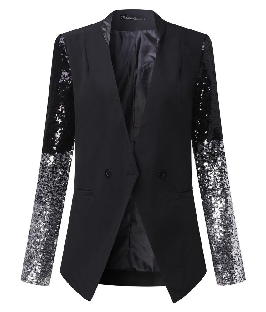 glitter blazer jacket
